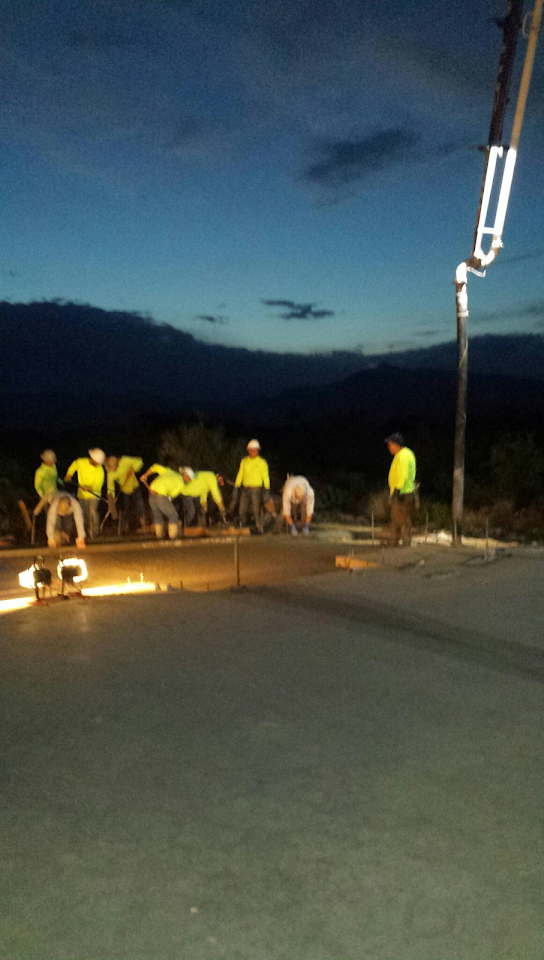 Preferred Concrete Pumping, Inc. project